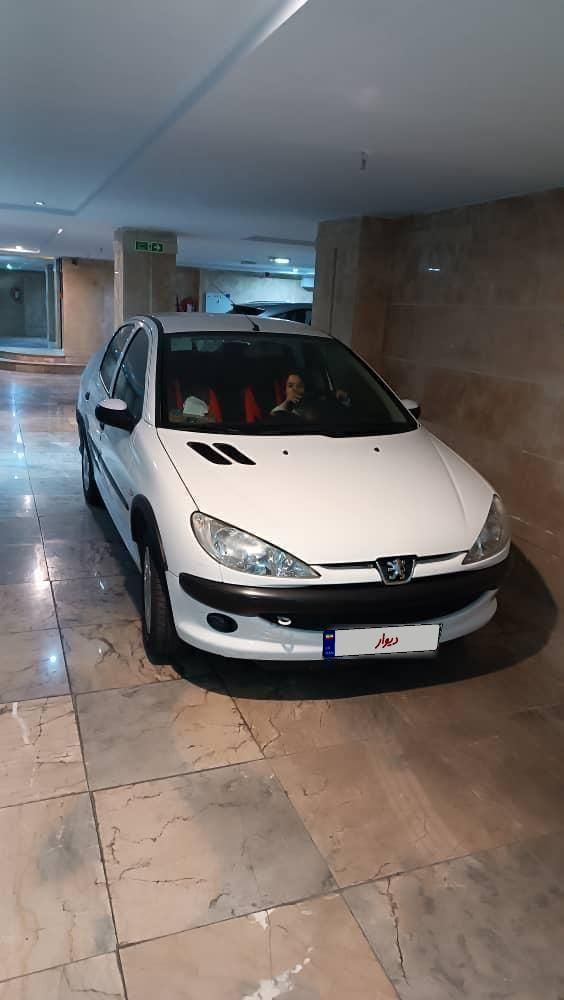 پژو ۲۰۶ صندوق دار v8 - 1396