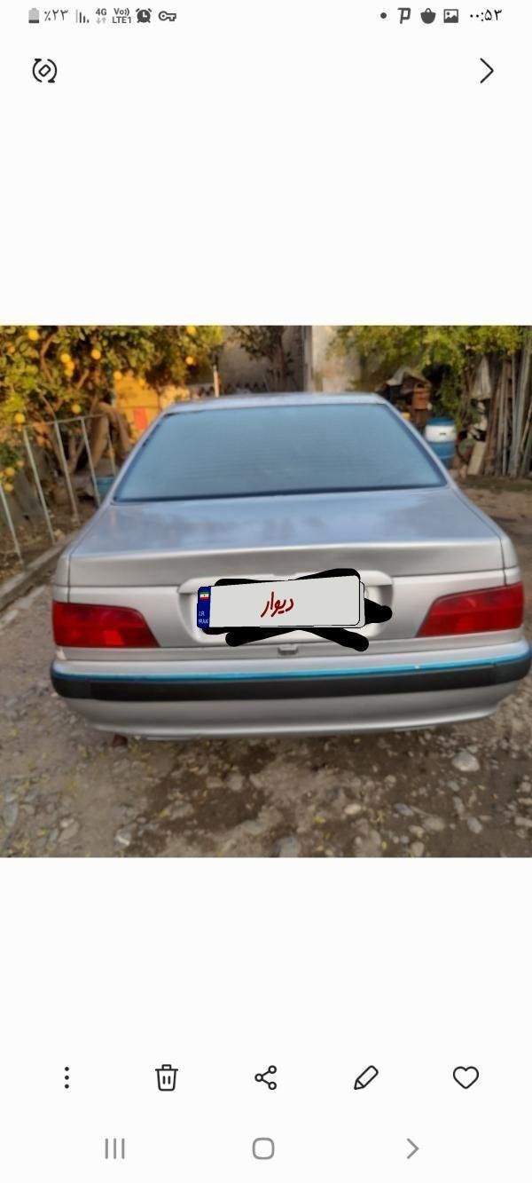 پژو پارس XU7ساده - 1384
