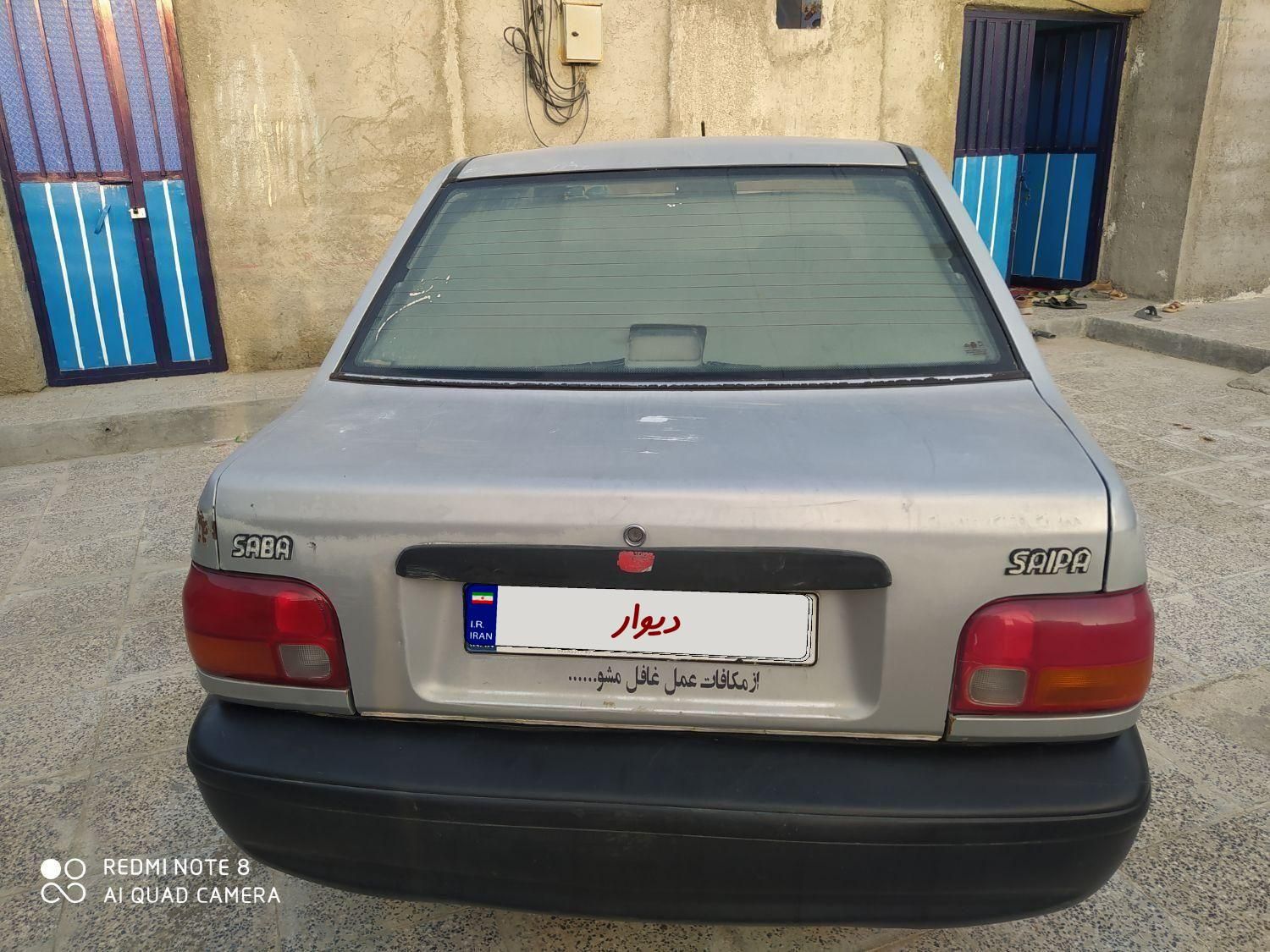 پراید صبا بنزینی - 1389