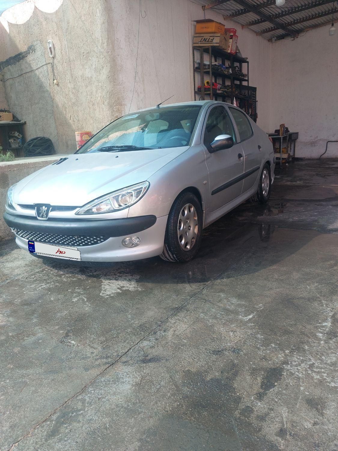 پژو ۲۰۶ صندوق دار v8 - 1385