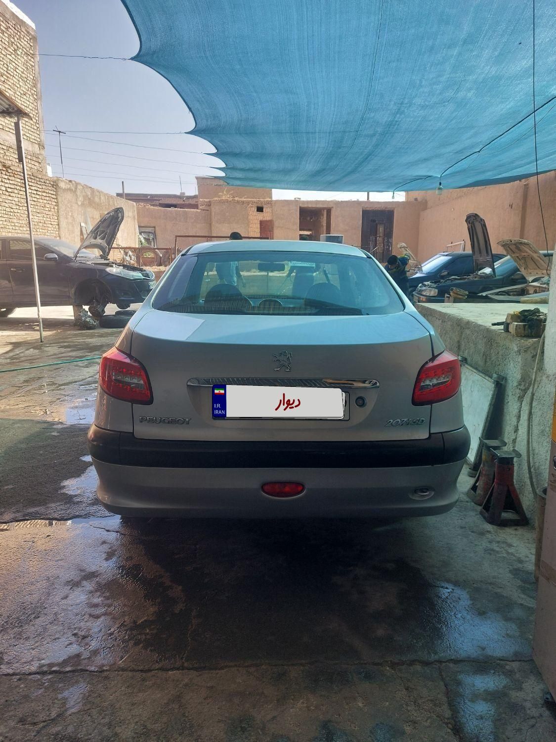 پژو ۲۰۶ صندوق دار v8 - 1385