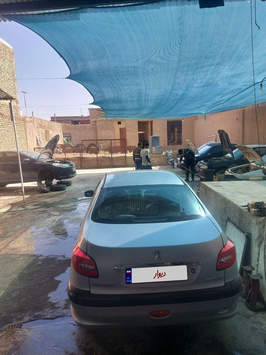 پژو ۲۰۶ صندوق دار v8 - 1385