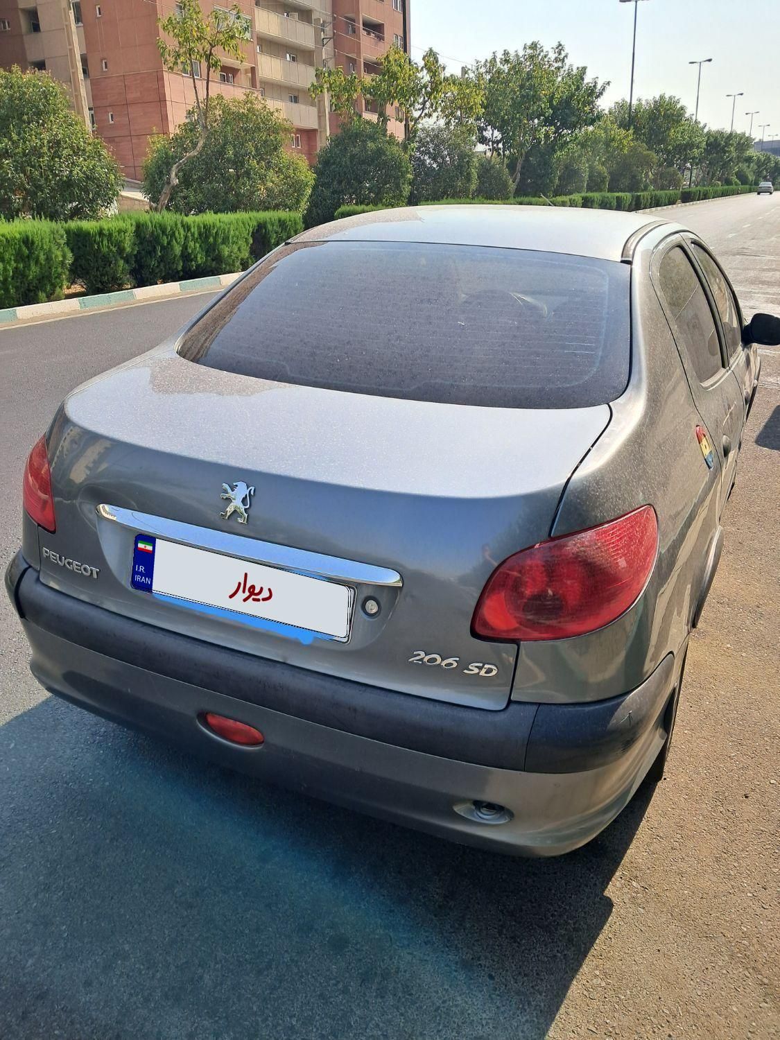 پژو ۲۰۶ صندوق دار v1 - 1386