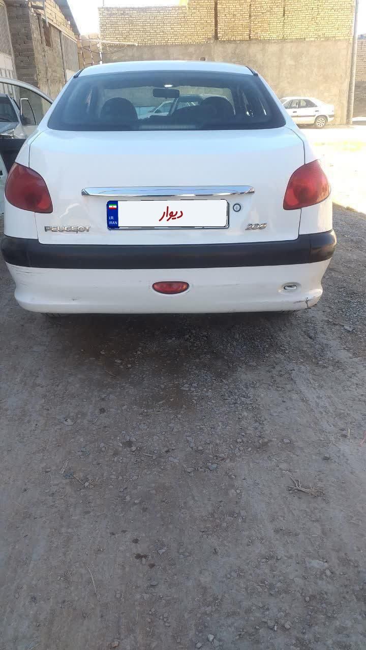 پژو ۲۰۶ صندوق دار v20 - 1387