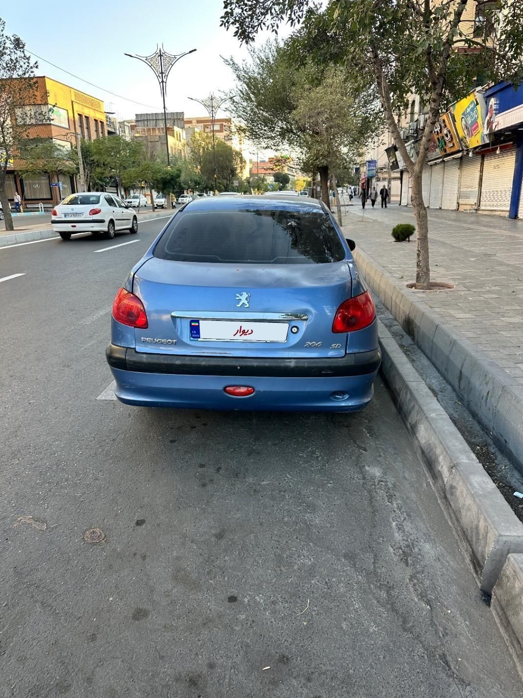 پژو ۲۰۶ صندوق دار v8 - 1393