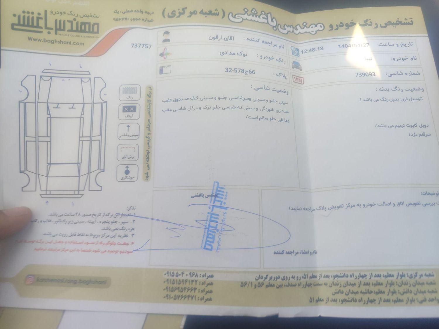 تیبا صندوق دار SX - 1396