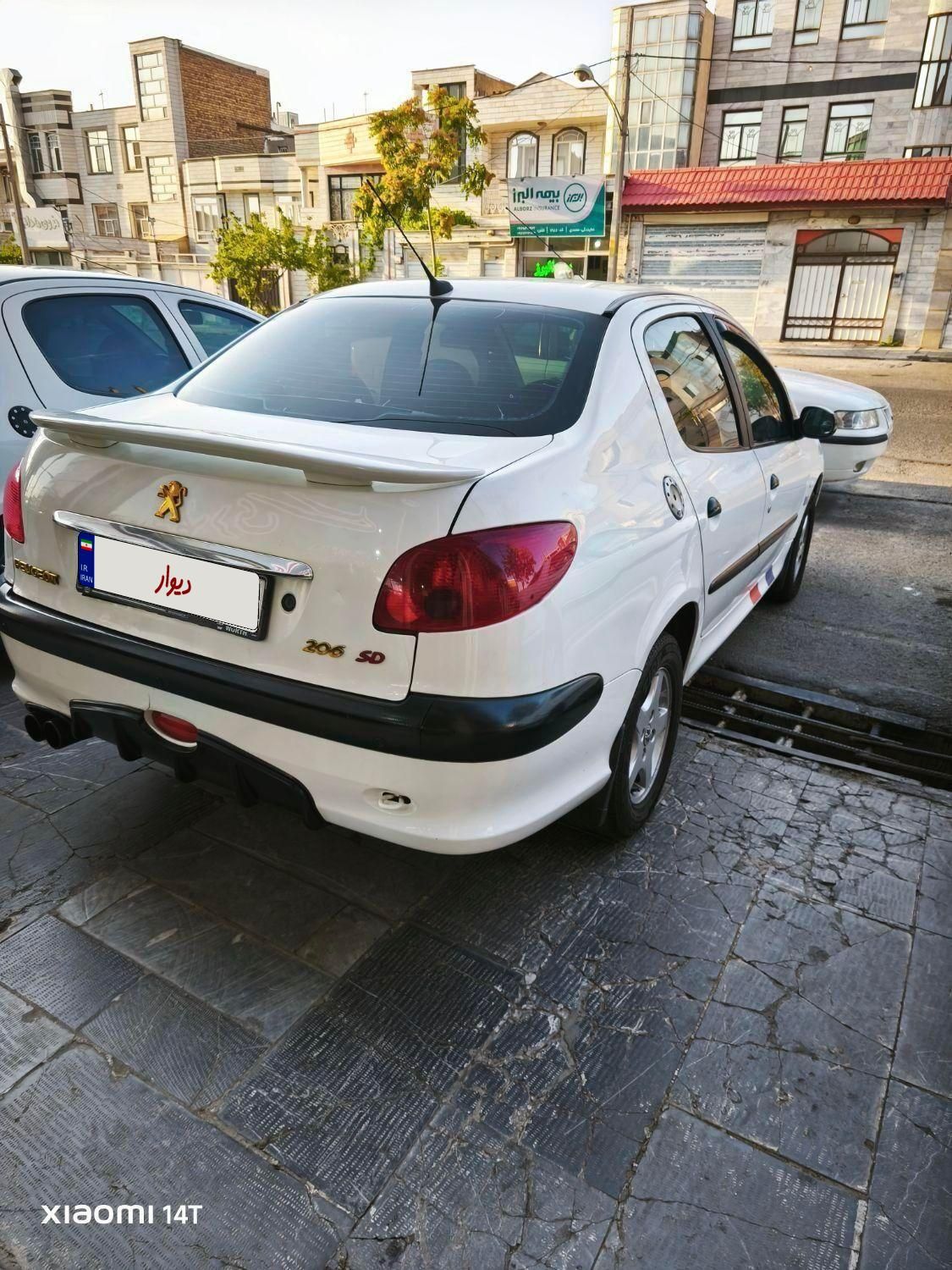 پژو ۲۰۶ صندوق دار v2 - 1391