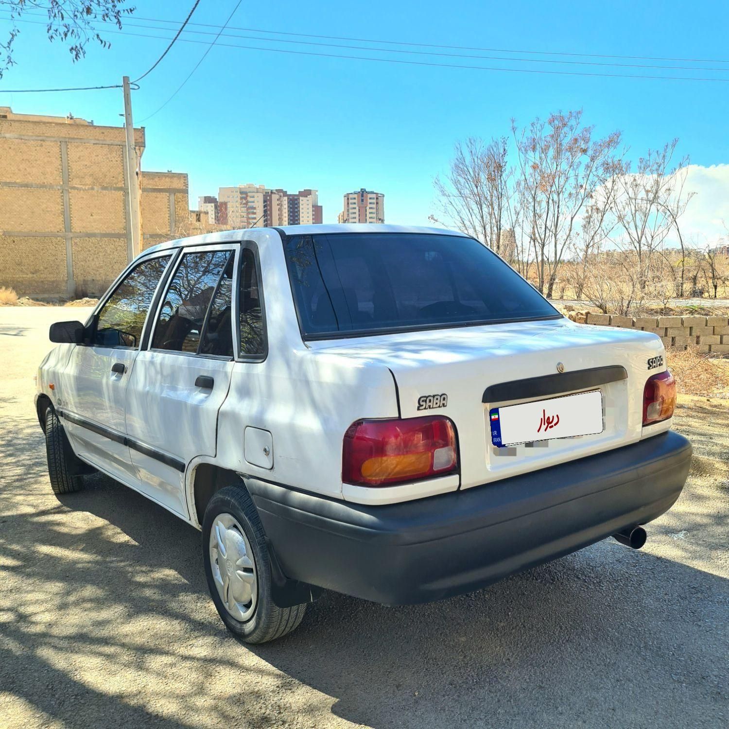 پراید صبا بنزینی - 1387