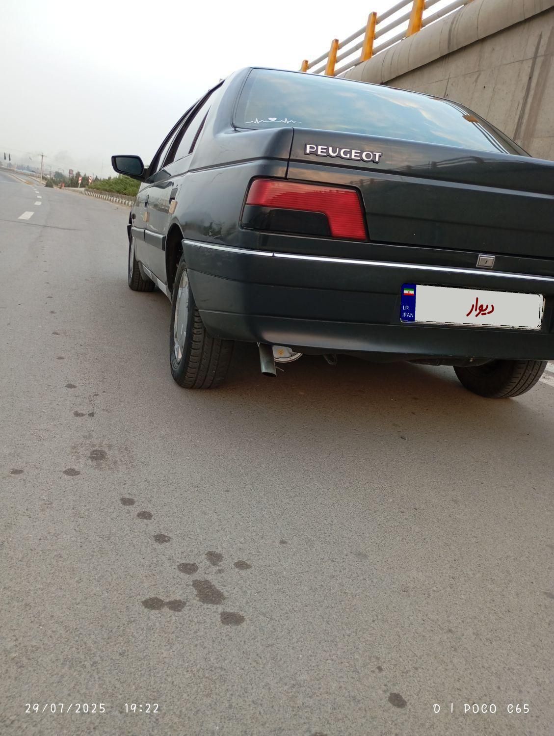 پژو 405 GLI - دوگانه سوز CNG - 1384