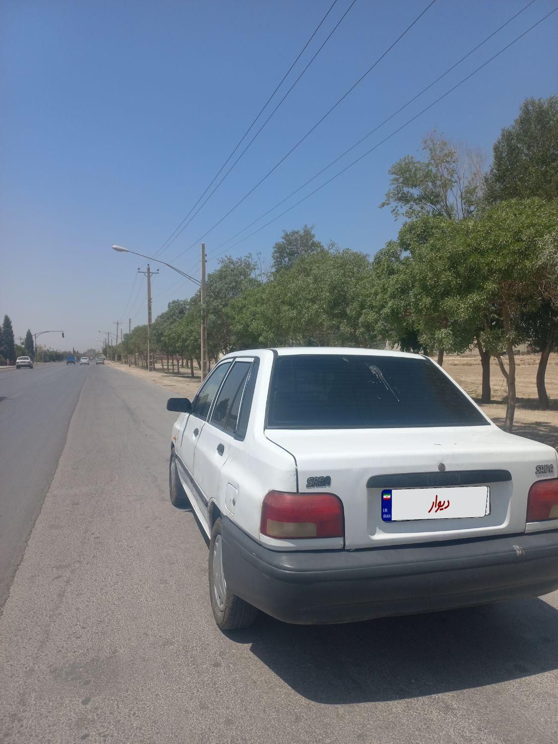 پراید صبا بنزینی - 1386