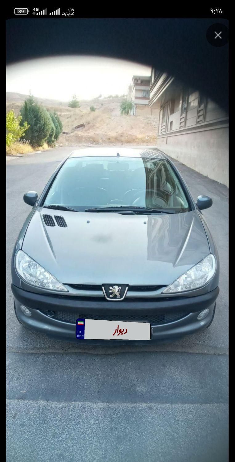 پژو ۲۰۶ صندوق دار v8 - 1396
