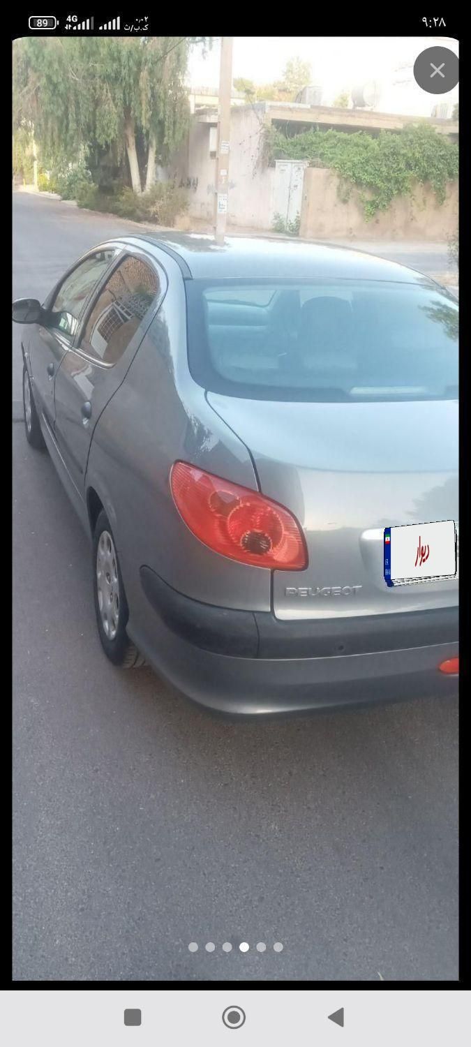 پژو ۲۰۶ صندوق دار v8 - 1396