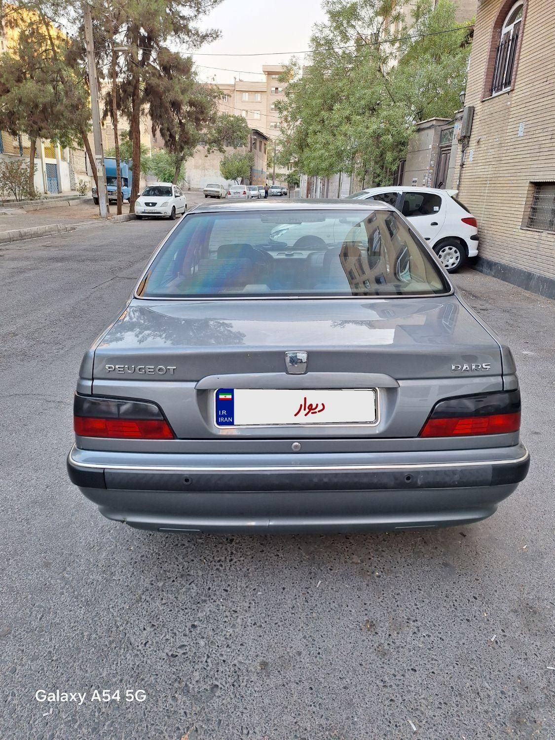 پژو پارس دوگانه سوز - 1395