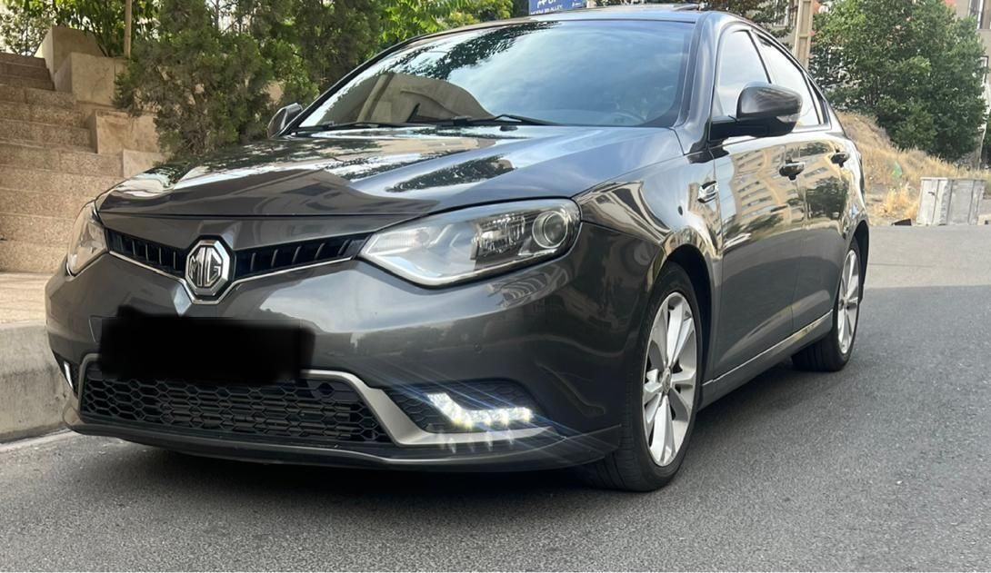 ام جی 6 لیفت بک GT فیس جدید - 2016