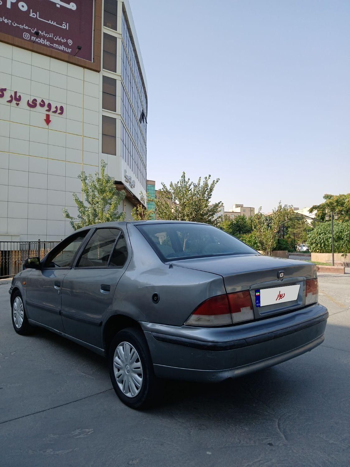 سمند X7 دوگانه سوز - 1386