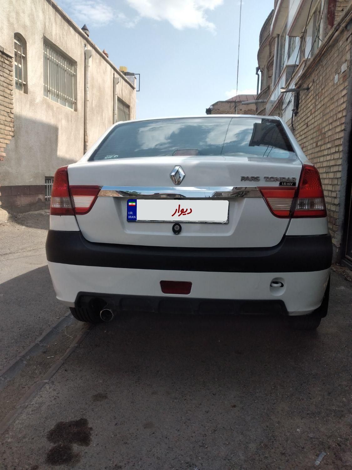 رنو پارس تندر گیربکس JHQ + مولتی مدیا - 1396