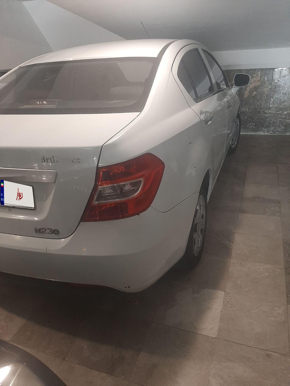 برلیانس H230 دنده‌ای - 1397