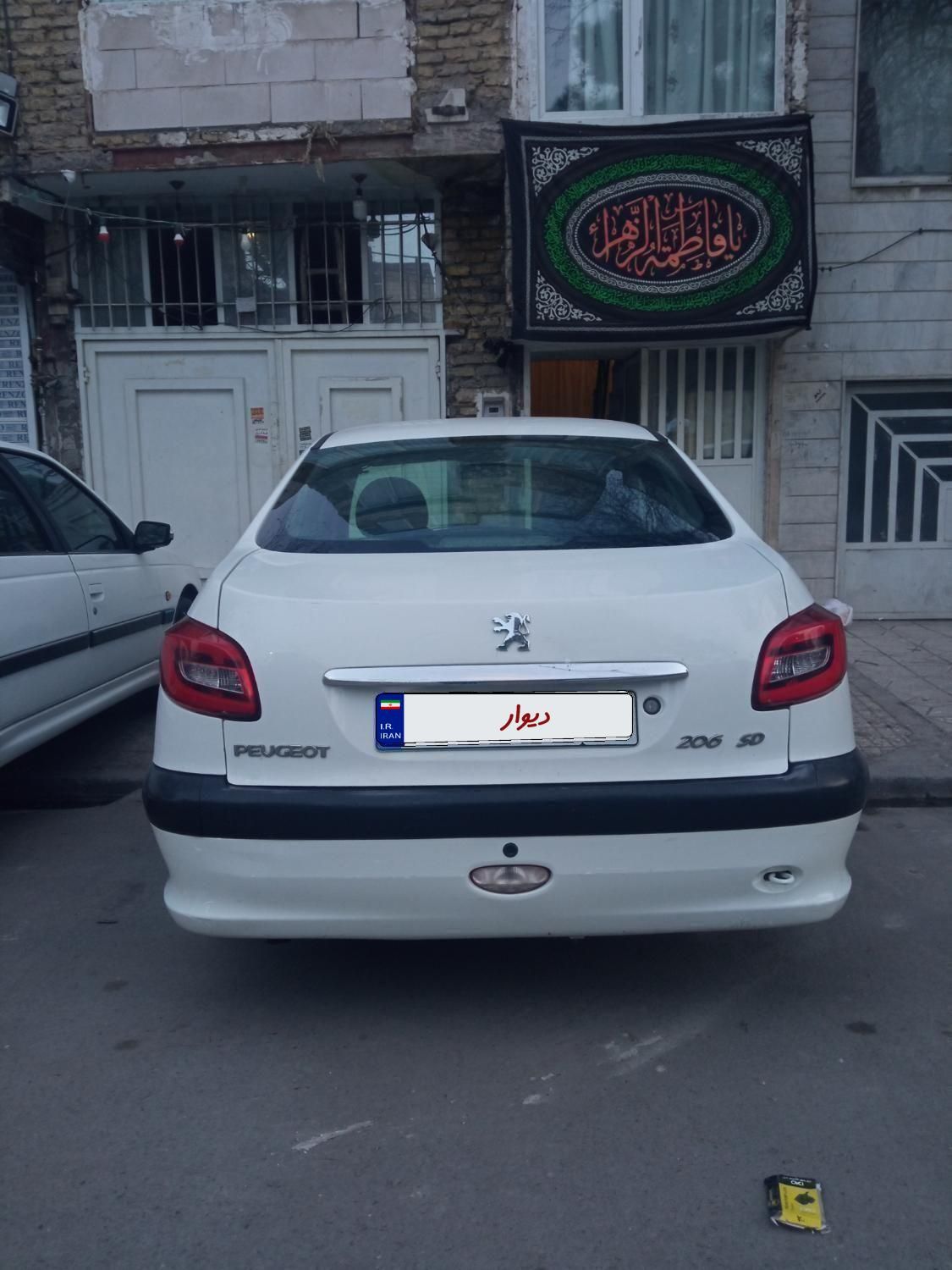 پژو ۲۰۶ صندوق دار v2 - 1389