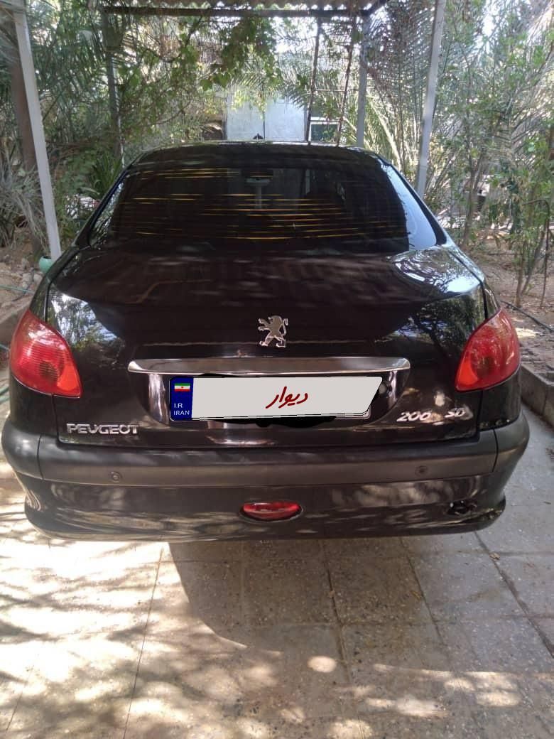 پژو ۲۰۶ صندوق دار v8 - 1394