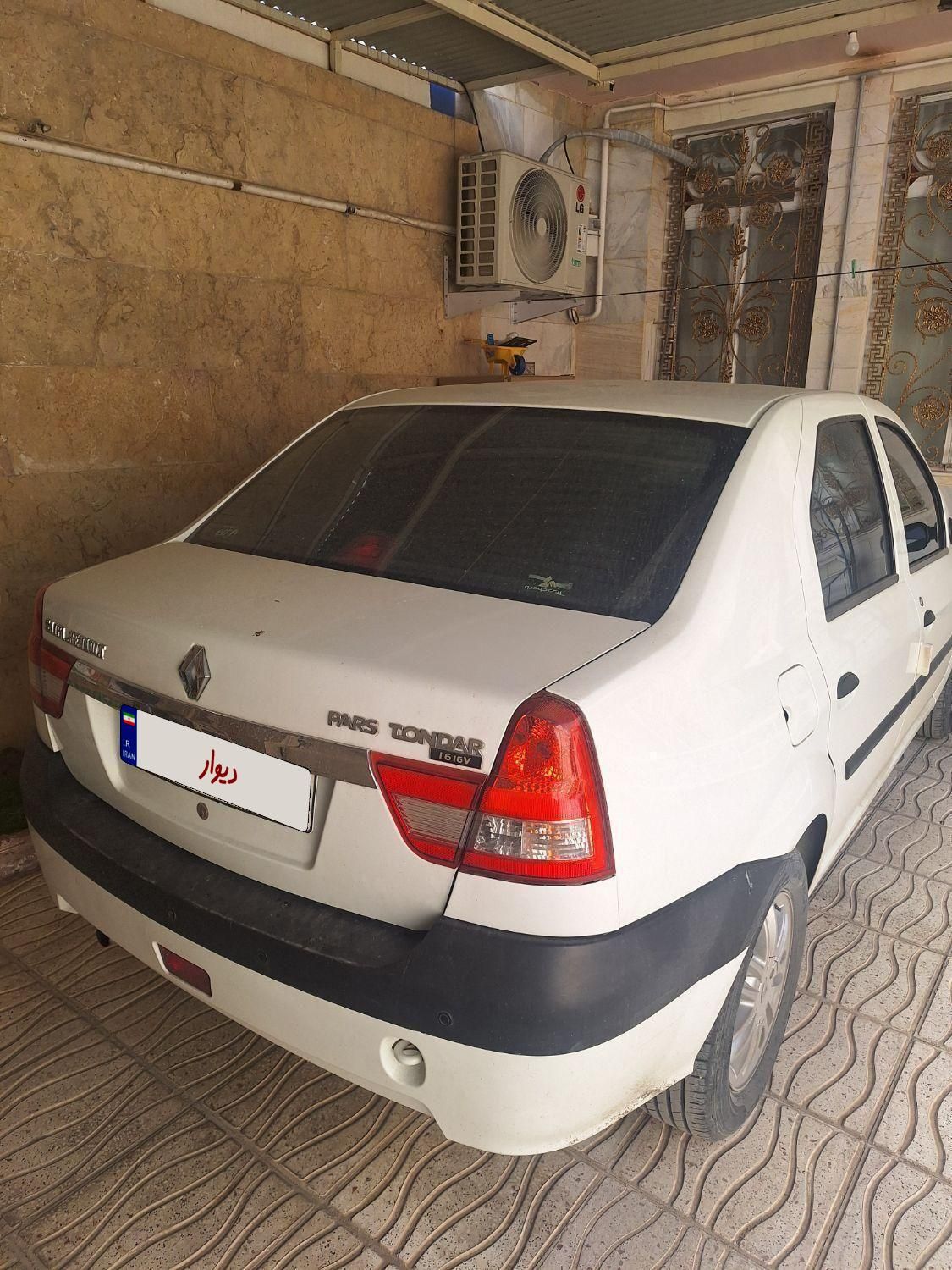 رنو پارس تندر گیربکس JHQ + مولتی مدیا - 1396