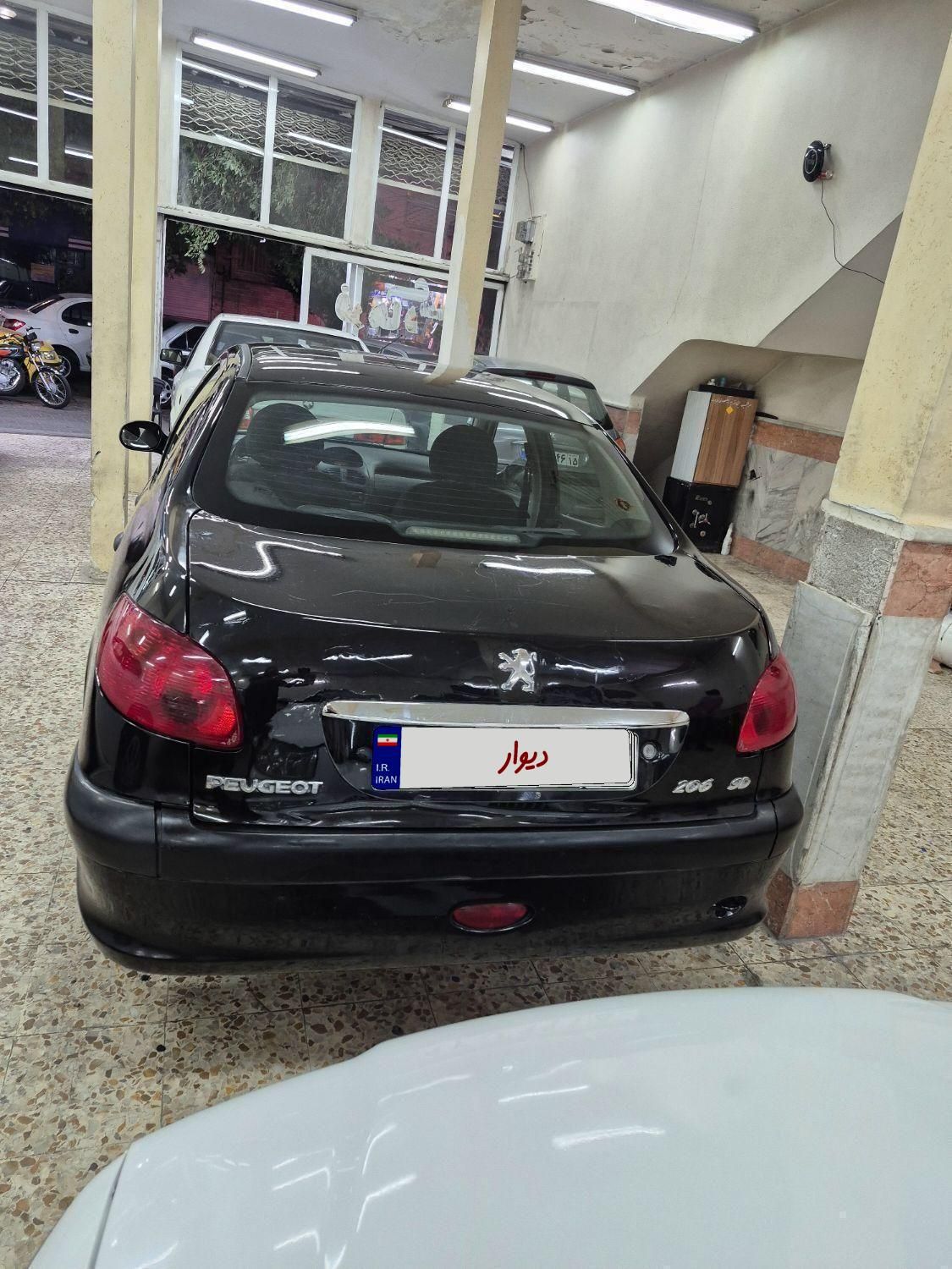 پژو ۲۰۶ صندوق دار v20 - 1388