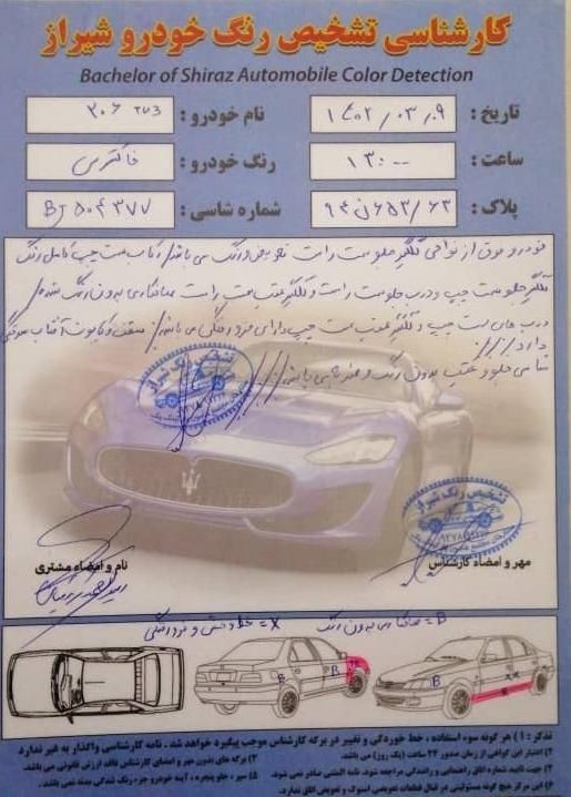 پژو 206 تیپ 2 - 1390