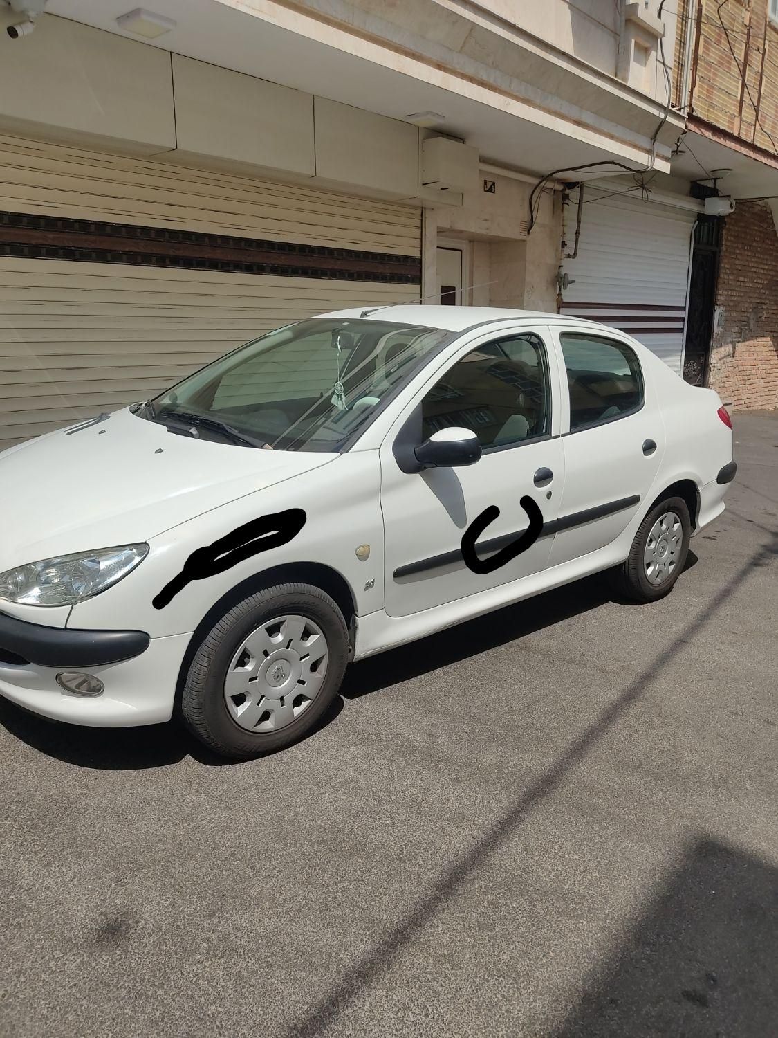 پژو ۲۰۶ صندوق دار v8 - 1397