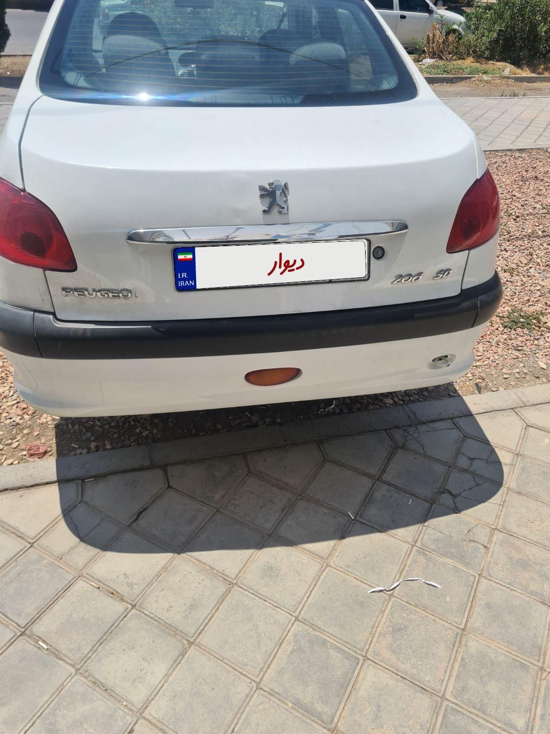 پژو ۲۰۶ صندوق دار v9 - 1387