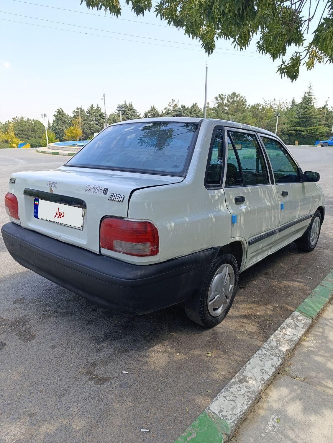 پراید صبا بنزینی - 1381