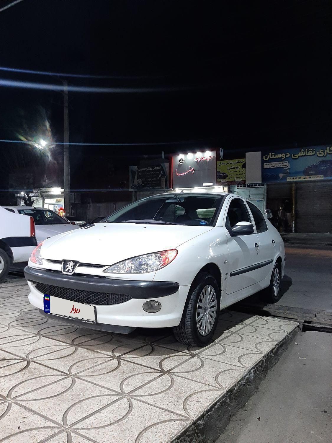 پژو ۲۰۶ صندوق دار v8 - 1396