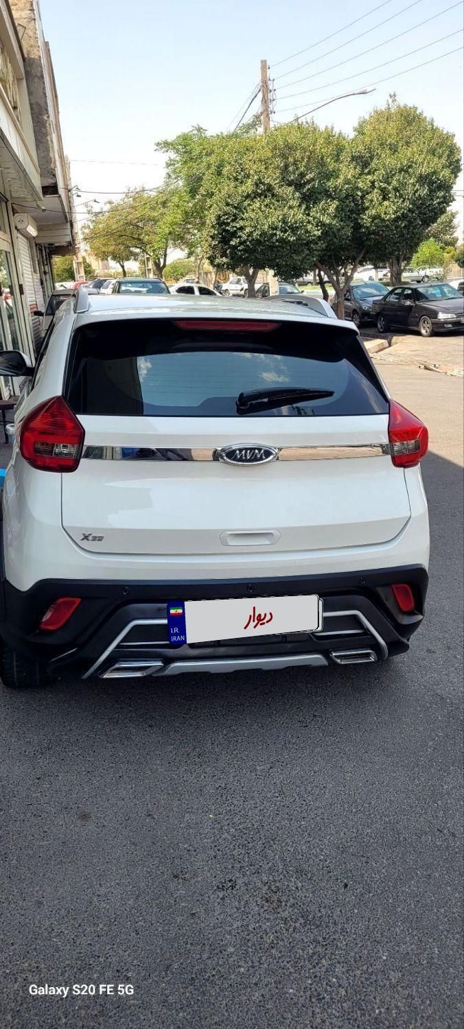 ام وی ام X22 دنده ای ساده - 1396