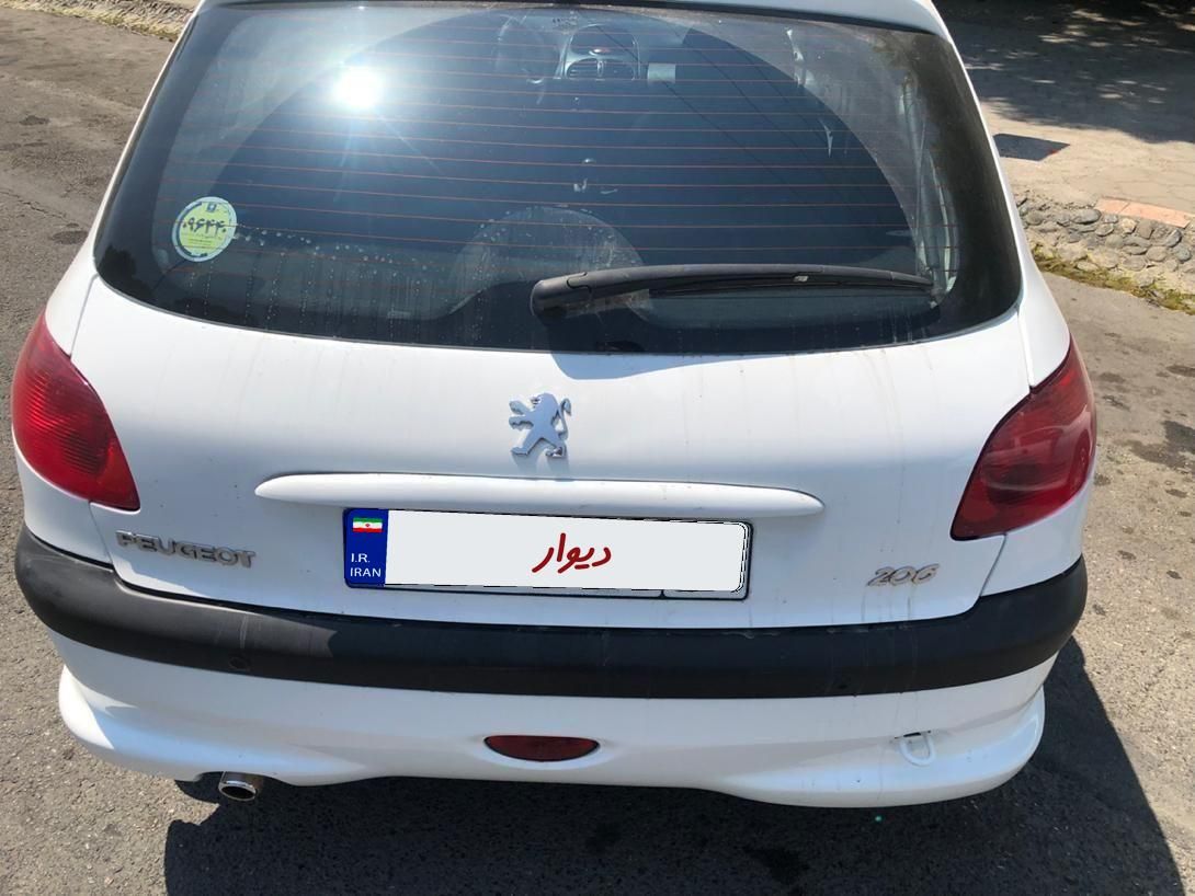 پژو 206 تیپ 2 - 1398