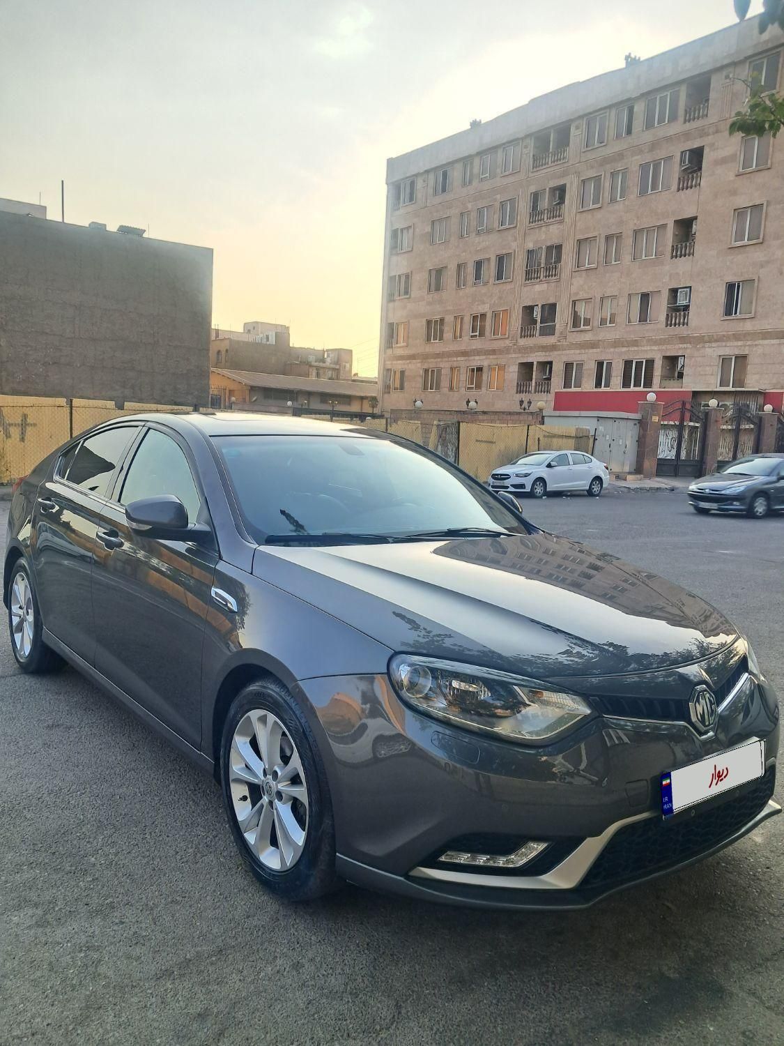 ام جی 6 لیفت بک GT فیس جدید - 2016