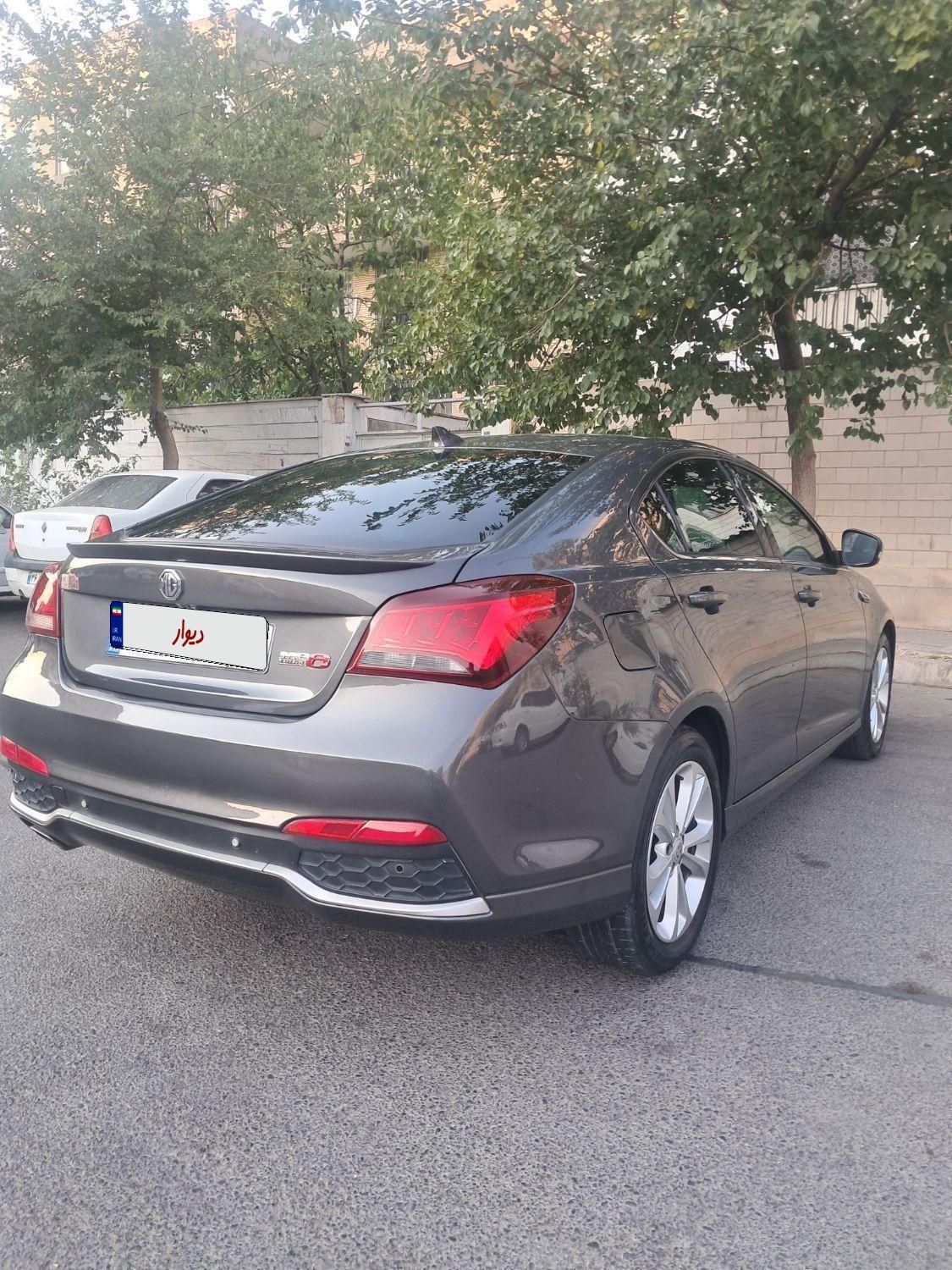 ام جی 6 لیفت بک GT فیس جدید - 2016