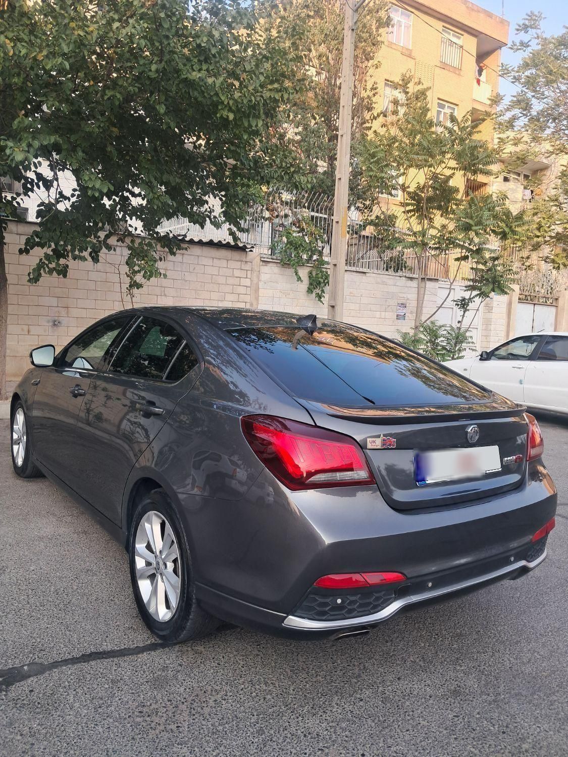 ام جی 6 لیفت بک GT فیس جدید - 2016