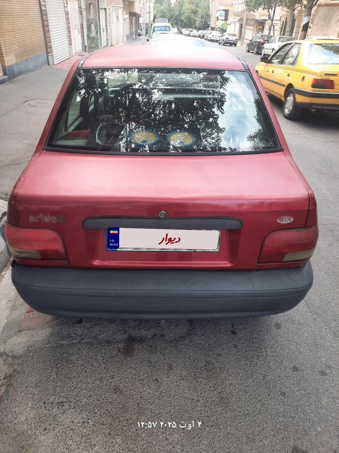 پراید صبا بنزینی - 1380