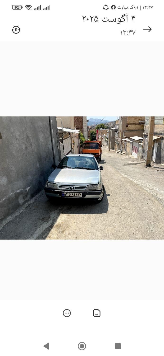 پژو روآ دوگانه سوز - 1386