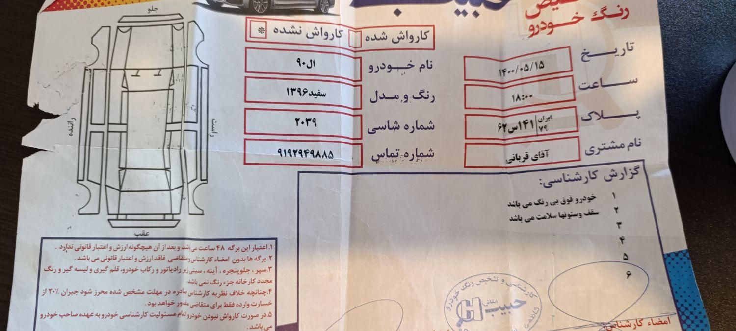 رنو تندر 90 پلاس دنده‌ای - 1396