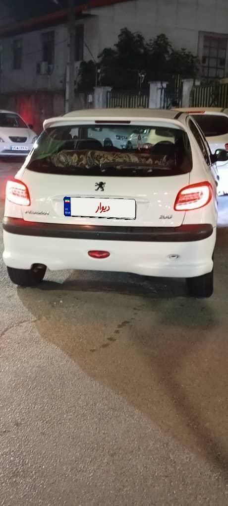 پژو 206 تیپ 3 - 1391