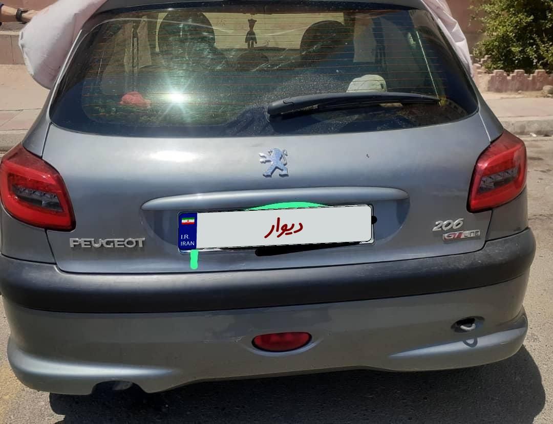 پژو 206 تیپ 2 - 1388
