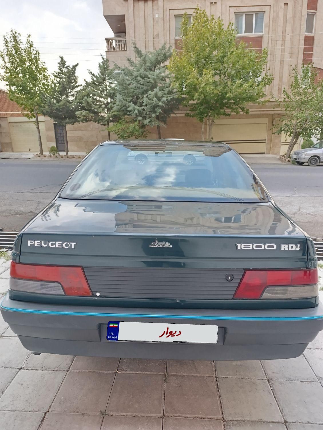 پژو آردی دوگانه سوز CNG - 1383