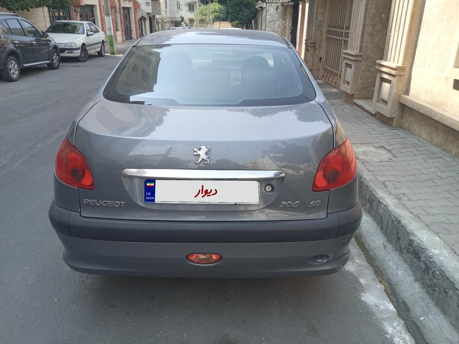 پژو ۲۰۶ صندوق دار v9 - 1390
