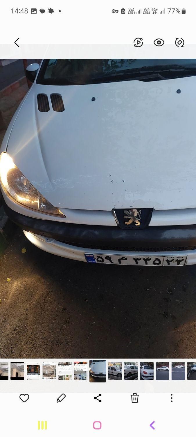 پژو ۲۰۶ صندوق دار v8 - 1394