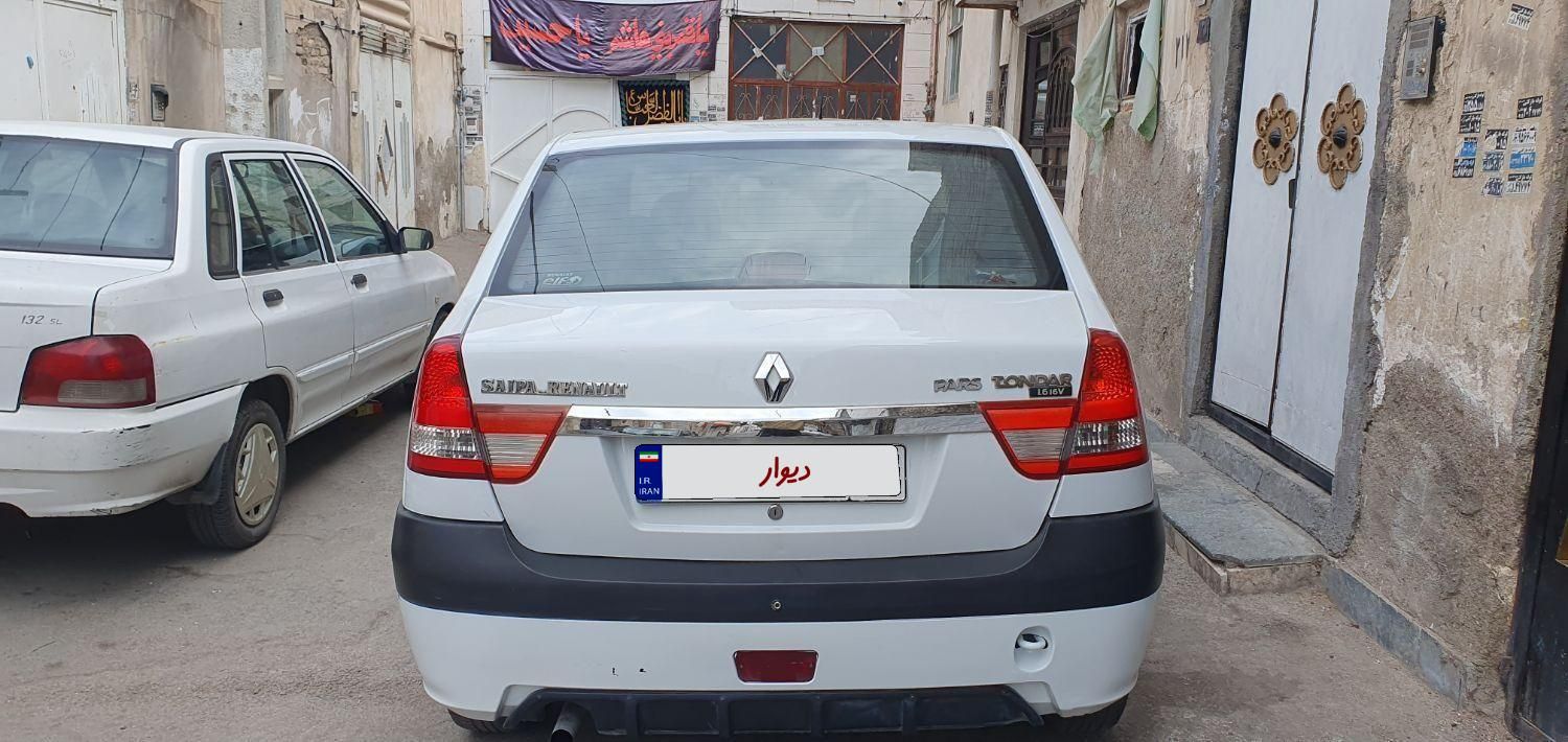 رنو پارس تندر گیربکس JHQ + مولتی مدیا - 1395
