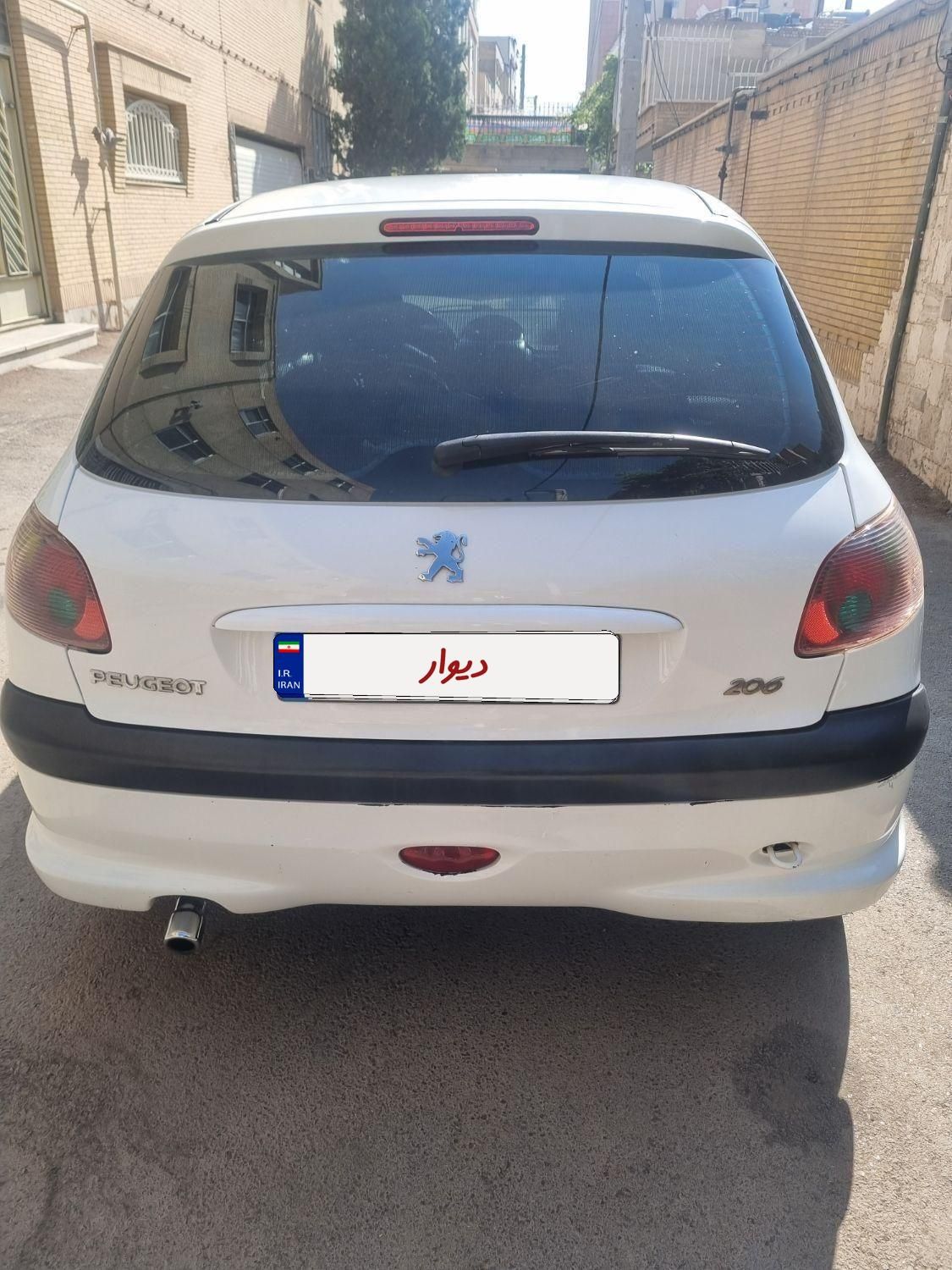 پژو 206 تیپ 2 - 1391