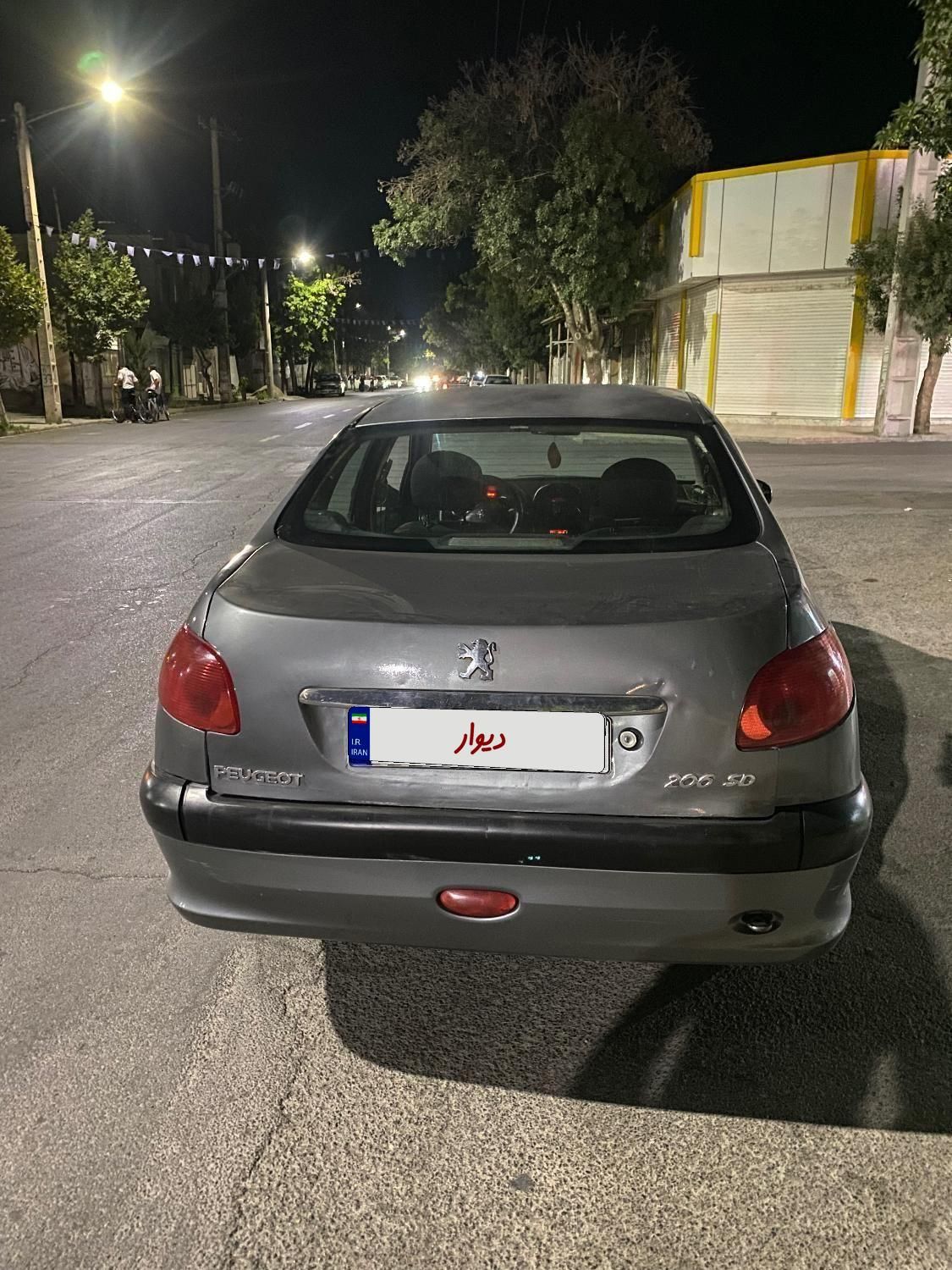 پژو ۲۰۶ صندوق دار v20 - 1390