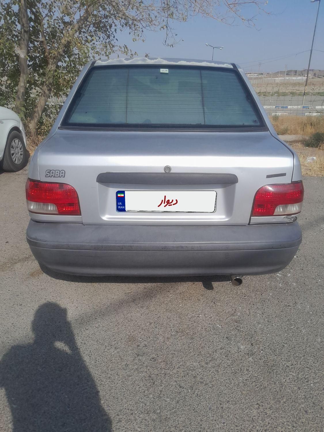 پراید صبا بنزینی - 1387