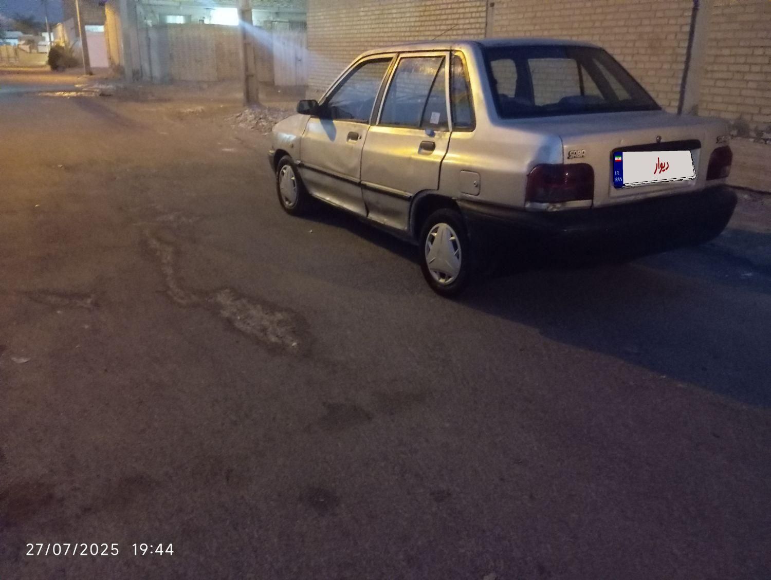 پراید صبا بنزینی - 1386