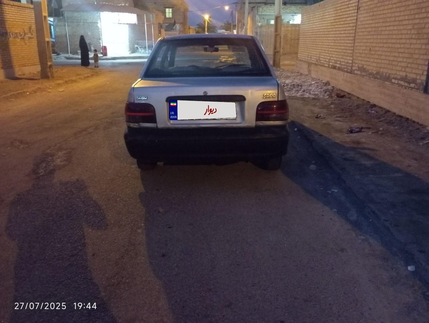 پراید صبا بنزینی - 1386