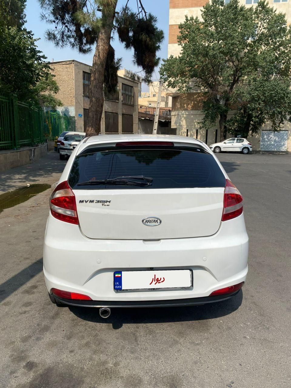 ام وی ام 315 هاچ بک اسپرت لاکچری - 1394